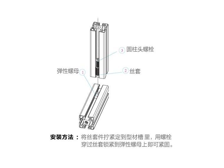 安裝鋁型材框架時(shí)，如何選擇螺栓的長度？